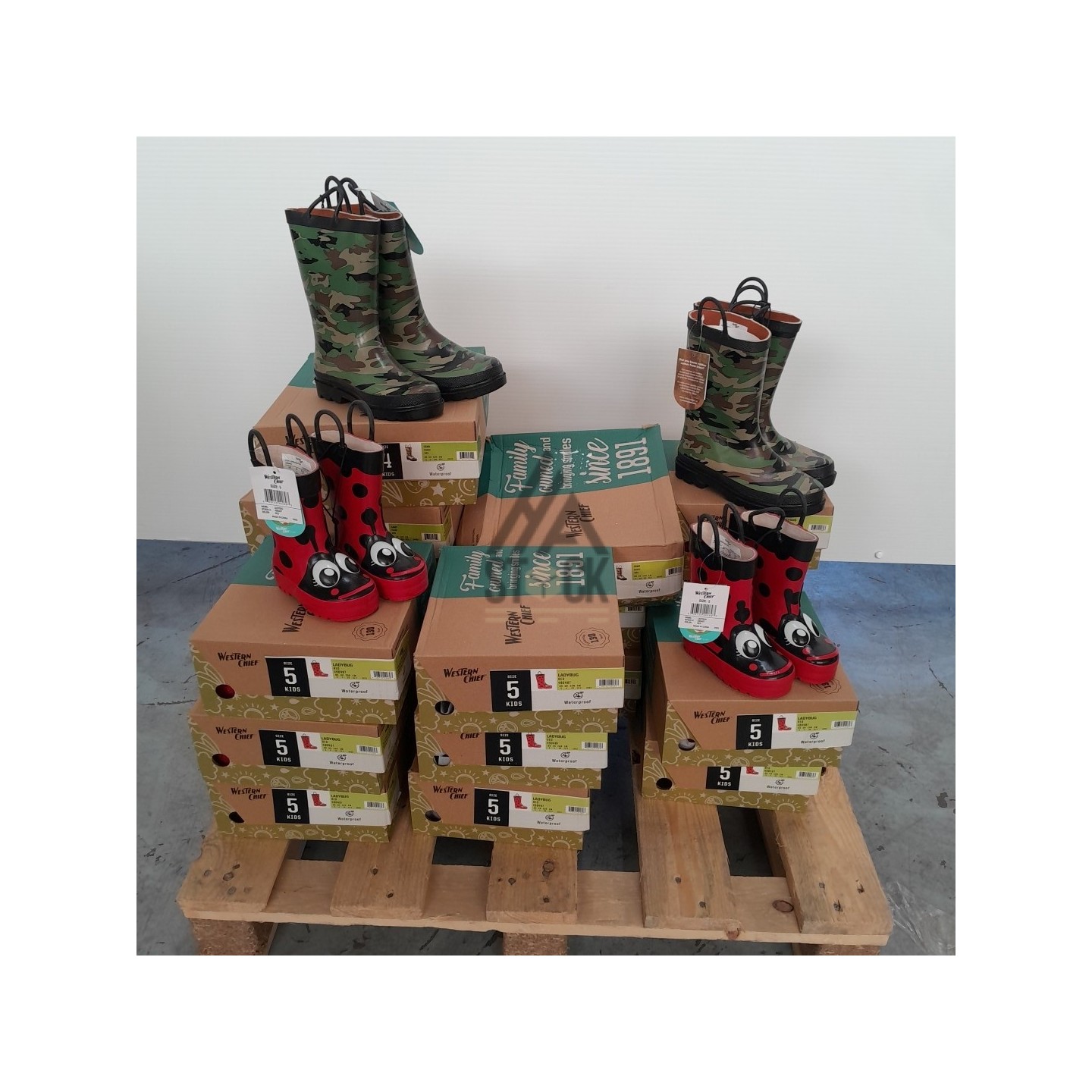 Botte de pluie - WESTERN CHIEF - 18 pièces