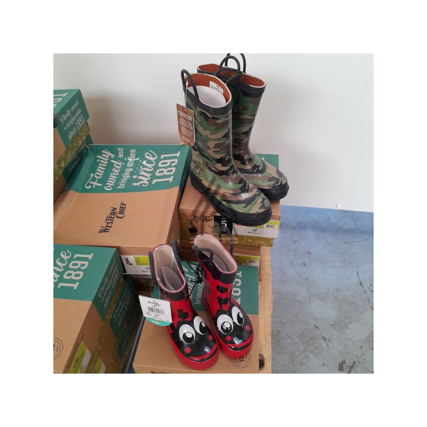 Botte de pluie - WESTERN CHIEF - 19 pièces