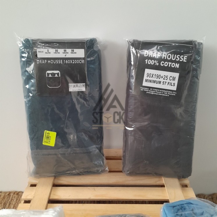 Drap housse - 30 pièces