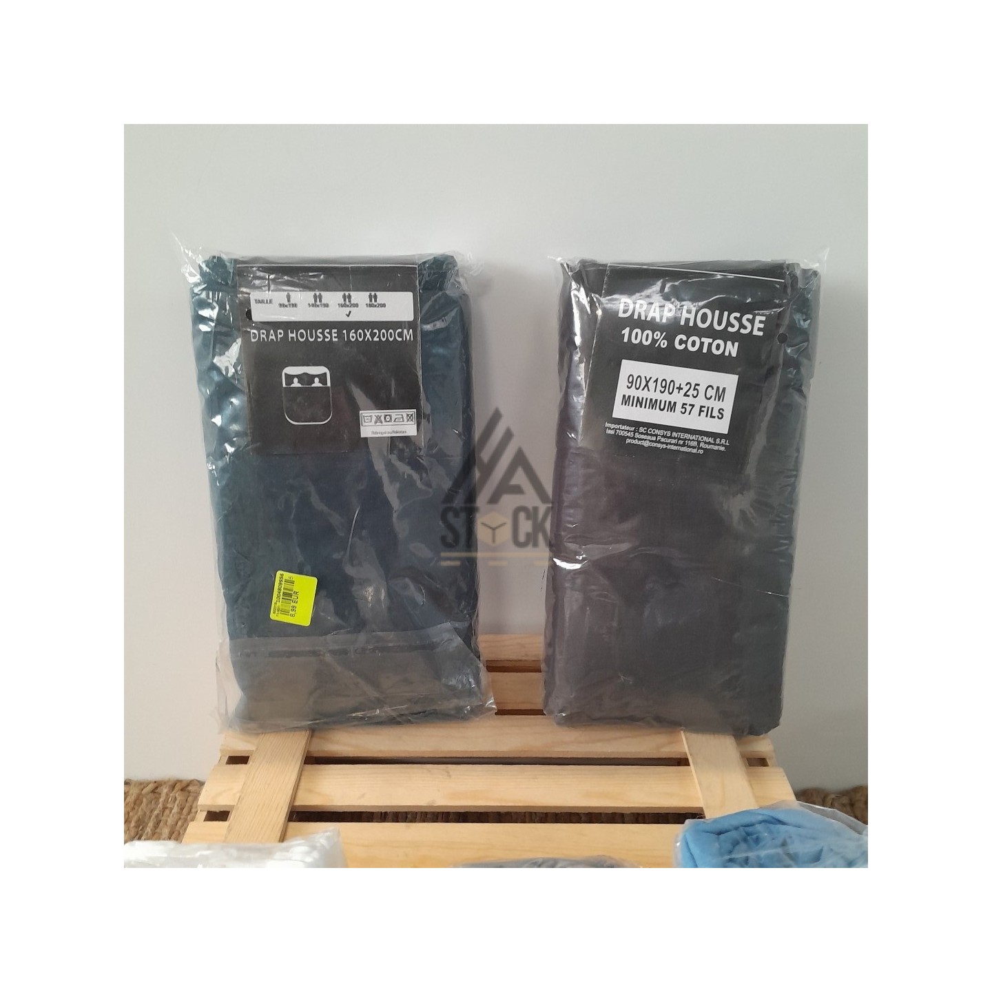 Drap housse - 30 pièces