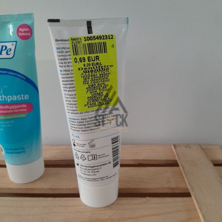 Dentifrice enfant -150 pièces