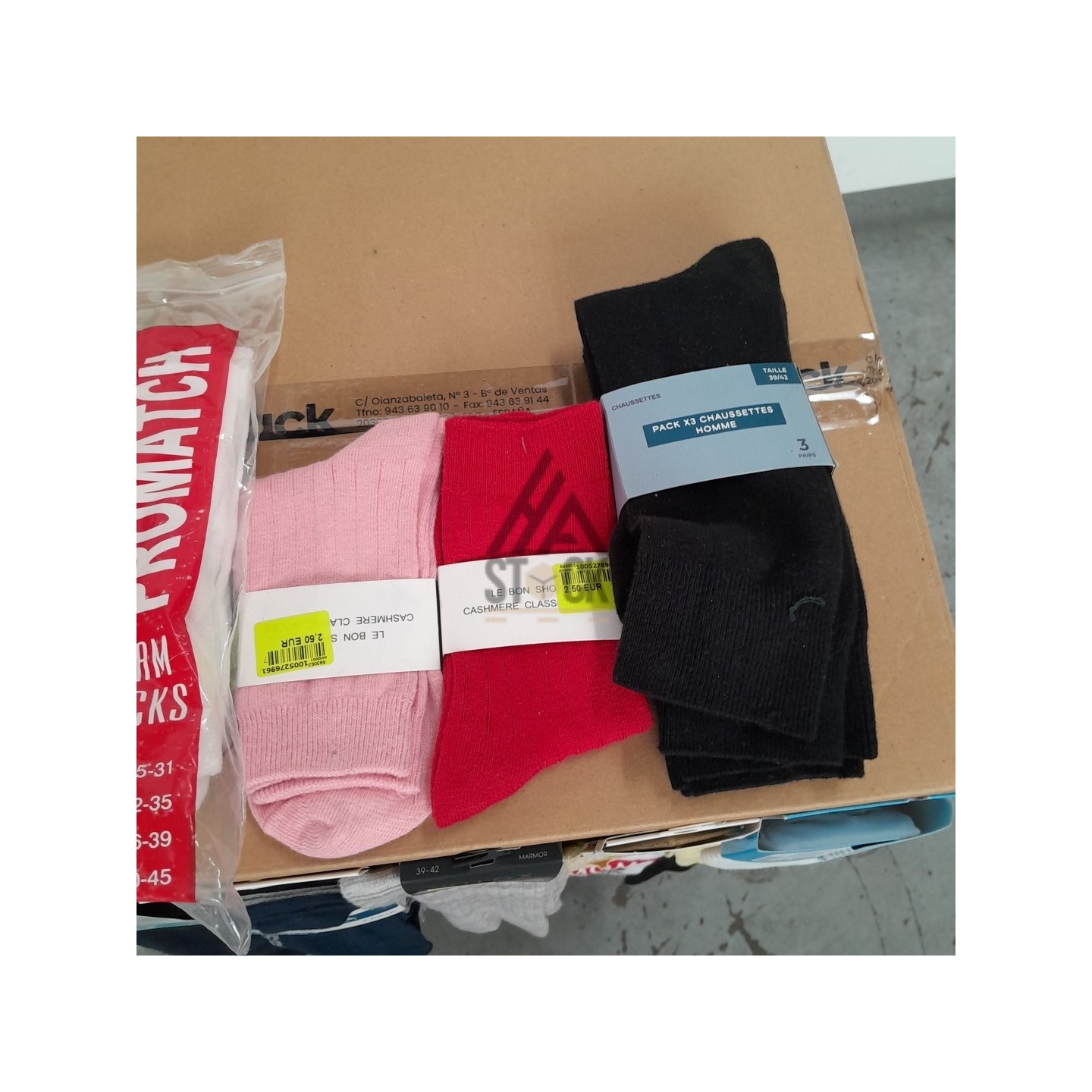 CHAUSSETTE - 300 paires