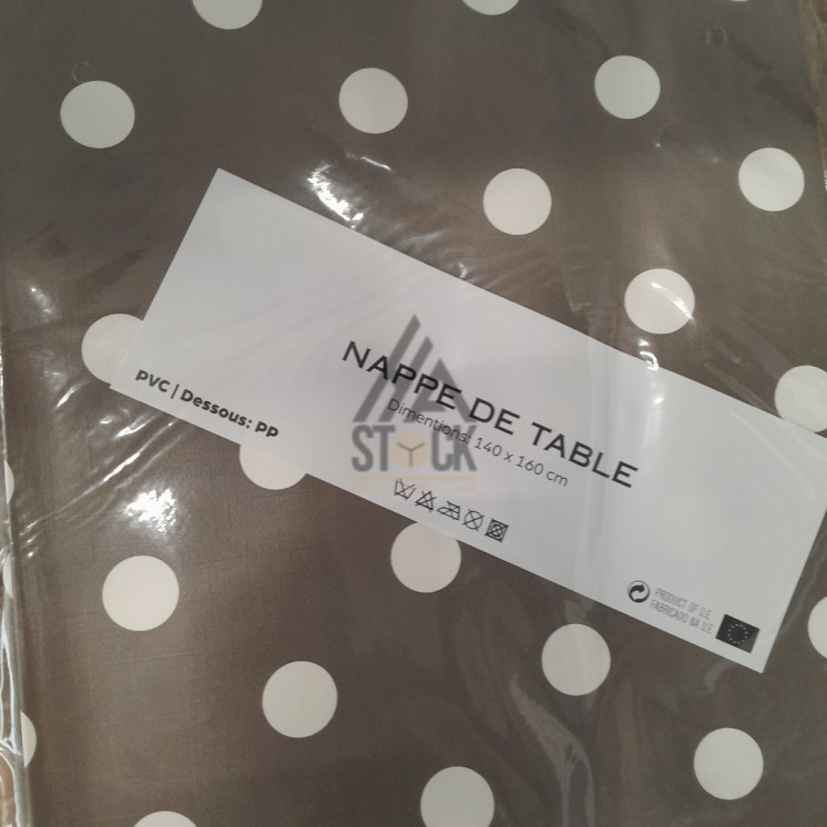 Nappe PVC imprimée - 50 pièces
