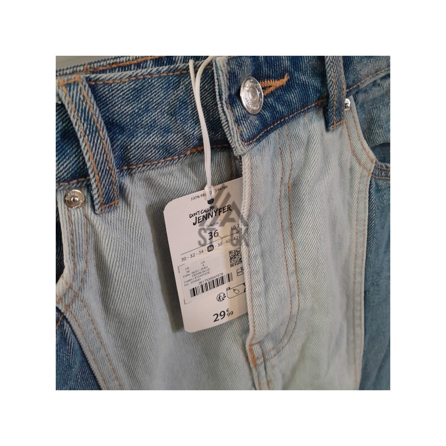 TEXTILE - JENNYFER -  100 pièces