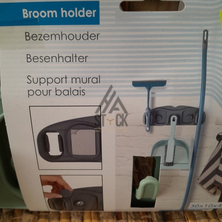 Support mural pour balais - 55 pièces