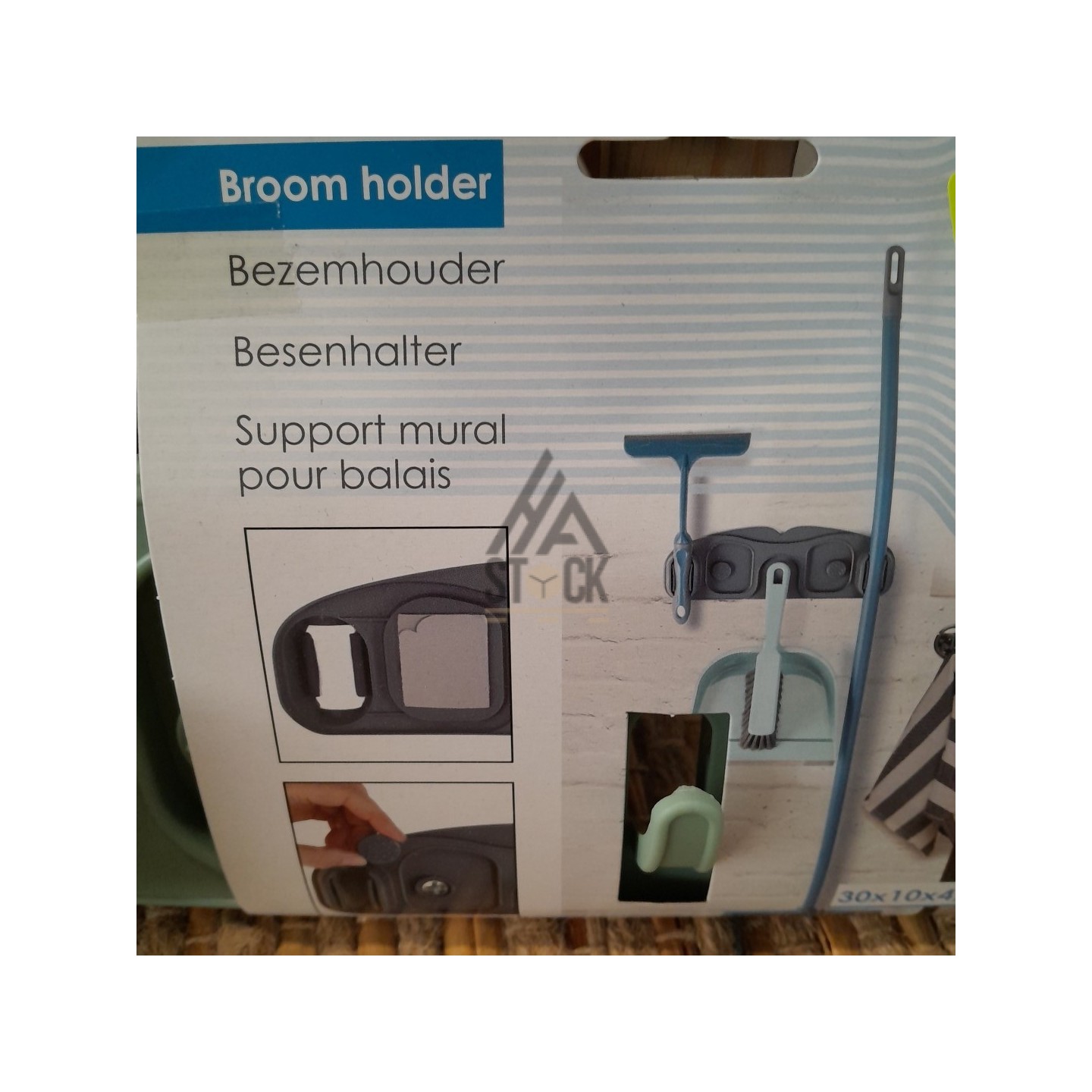 Support mural pour balais - 55 pièces