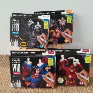 Kit d'apprentissage dessin - MARVEL - 18 pièces