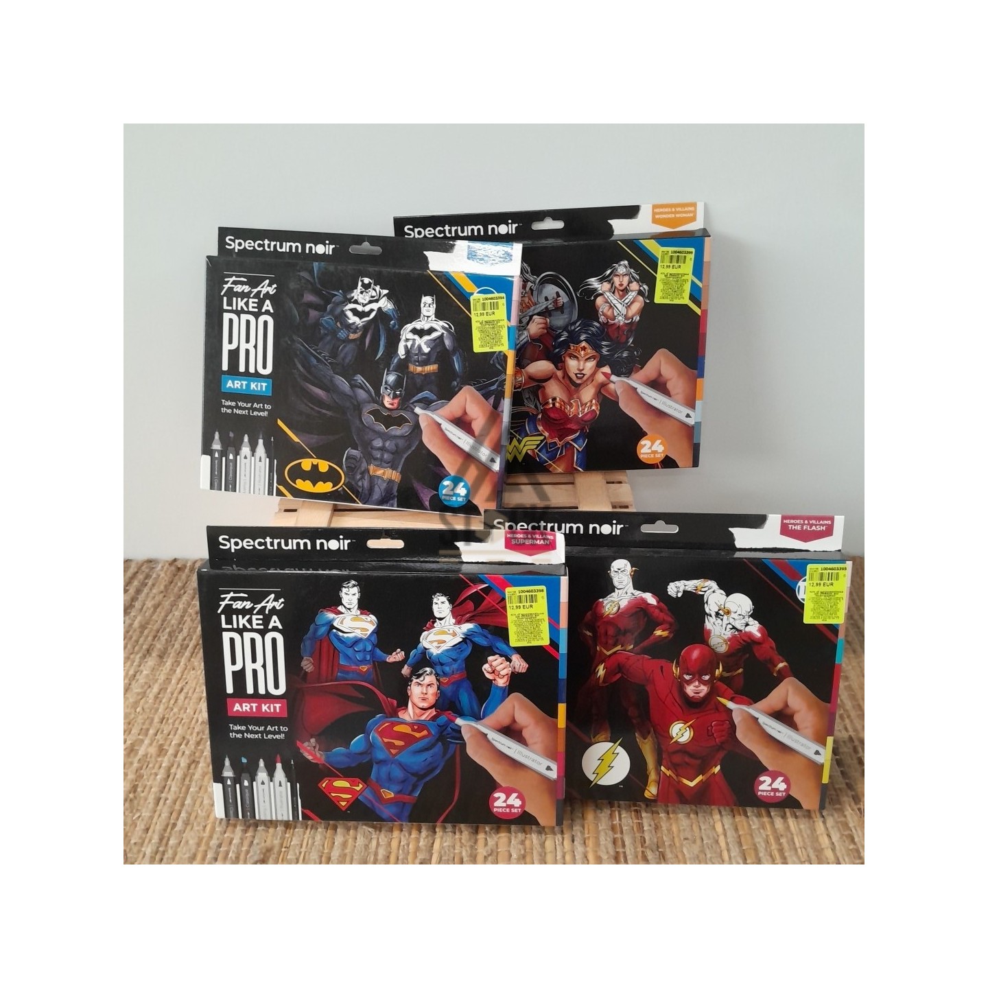 Kit d'apprentissage dessin - MARVEL - 18 pièces