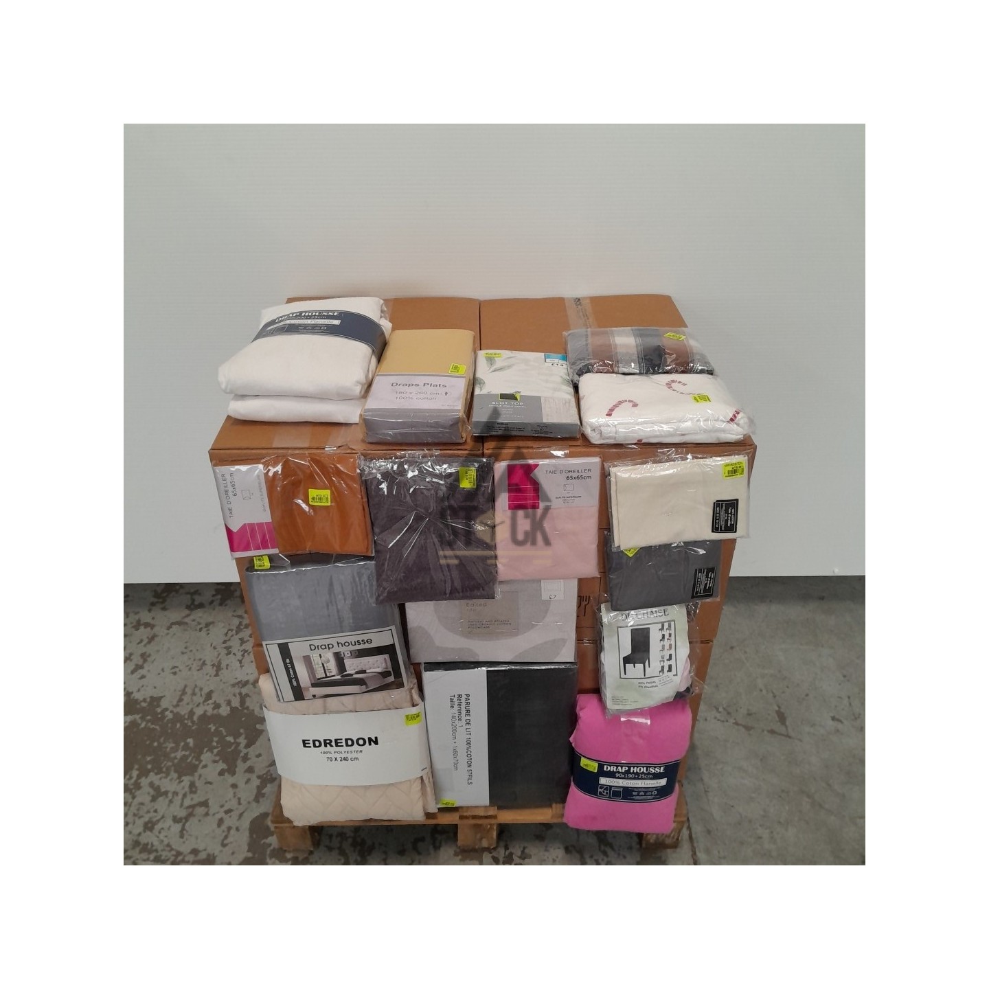 LINGE DE MAISON - 90 pièces