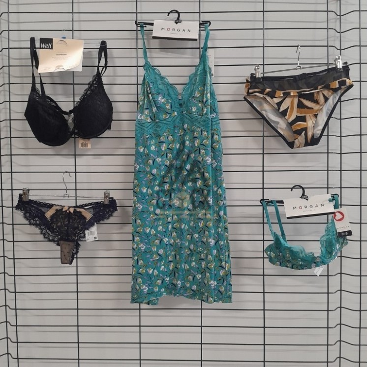 SOUS VETEMENTS DE MARQUE - 50 pièces