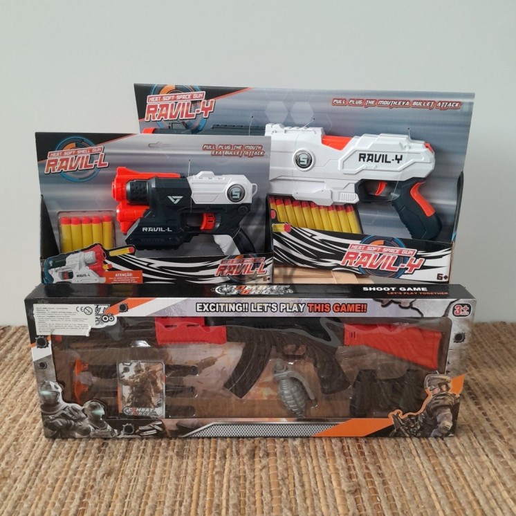 Pistolet enfants - 14 pièces