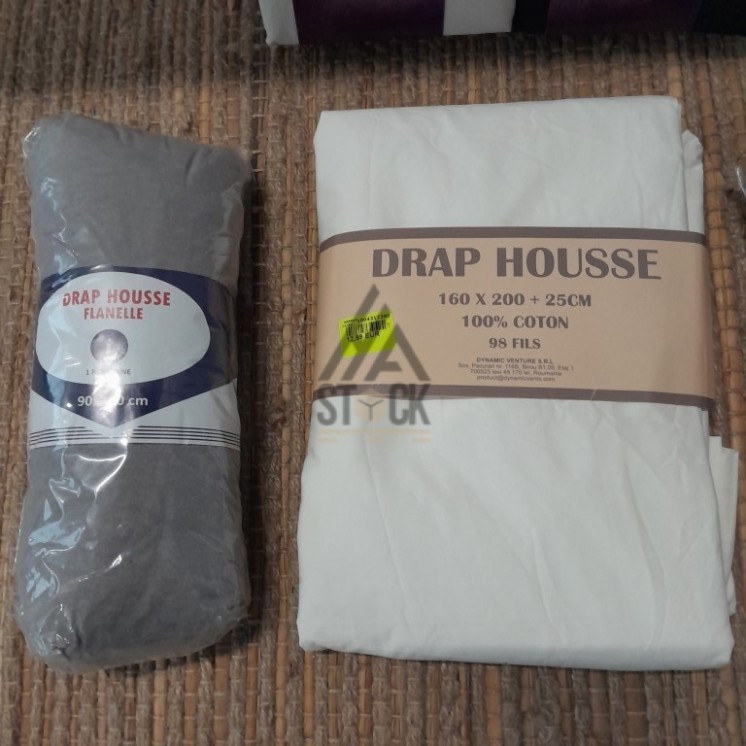 Drap housse - 40 pièces