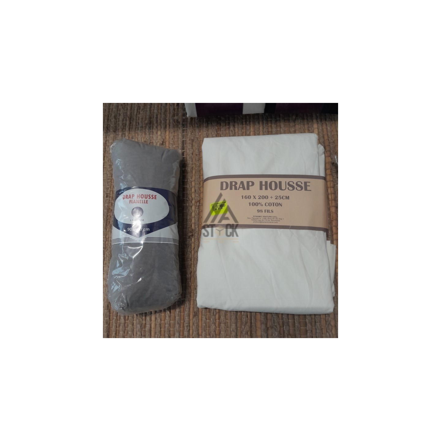 Drap housse - 40 pièces