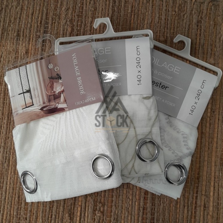 Voilage - 25 pièces