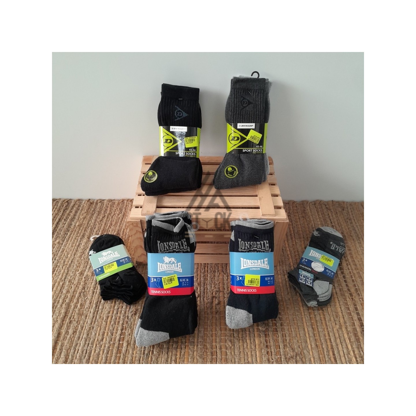 CHAUSSETTE MARQUE - 42 paquets