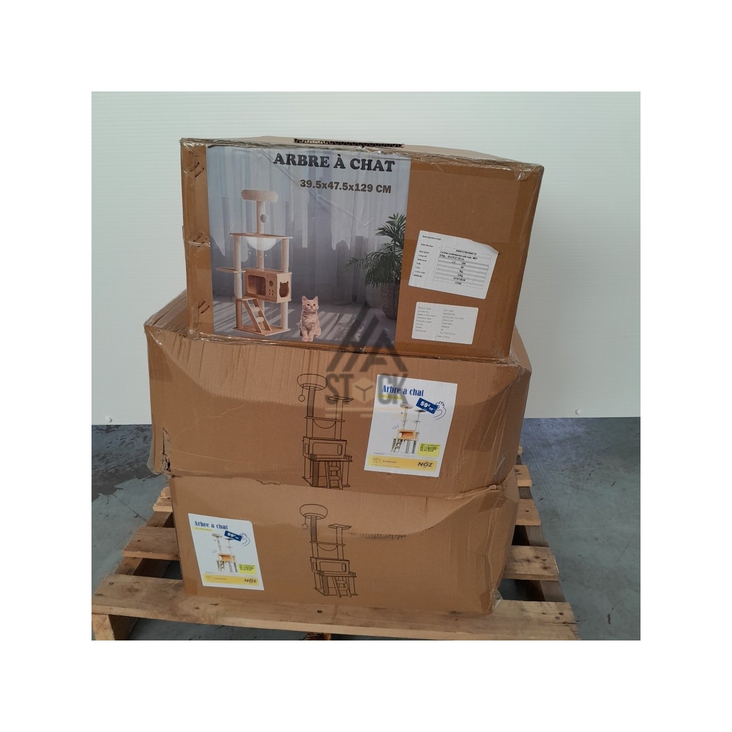 Arbre a chat - 3 pièces