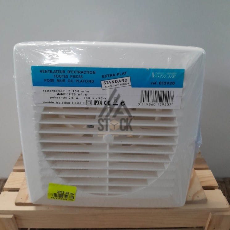 Ventilateur d'extraction - 13 pièces