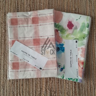 Nappe PVC imprimée - 30 pièces