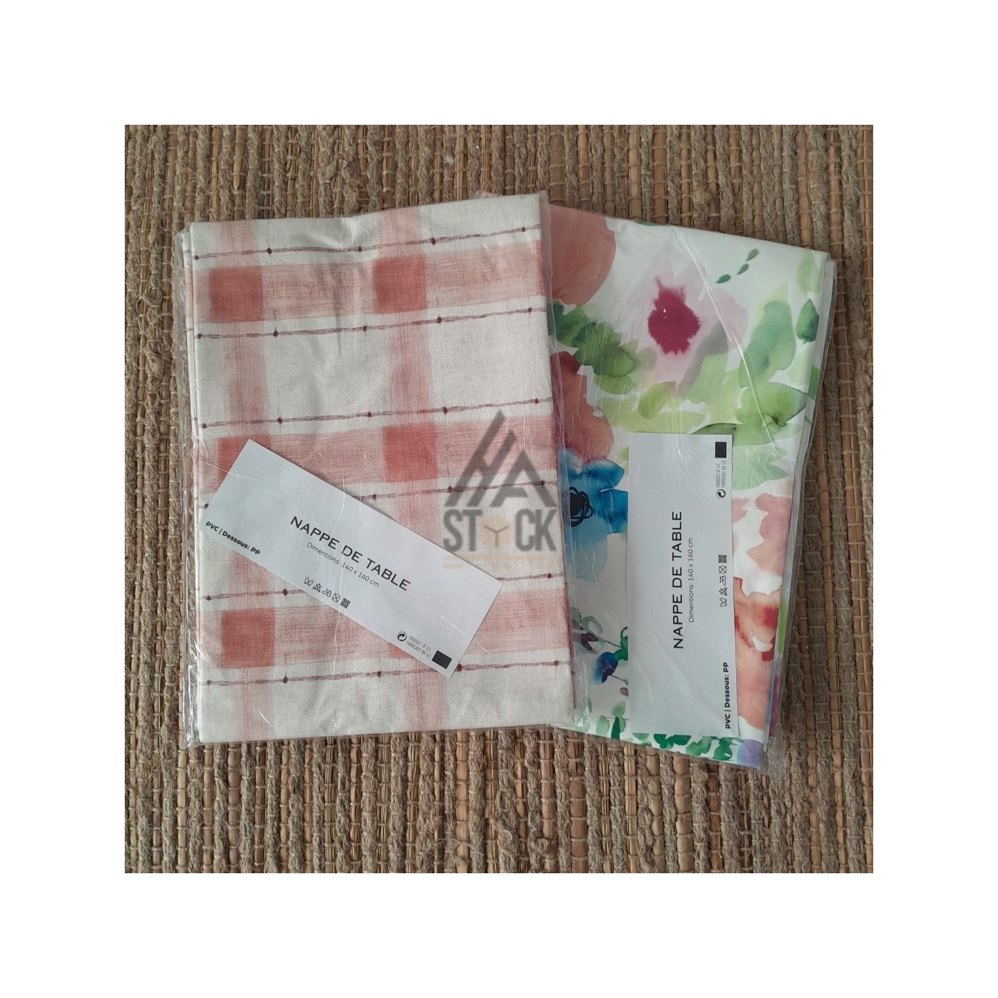 Nappe PVC imprimée - 30 pièces