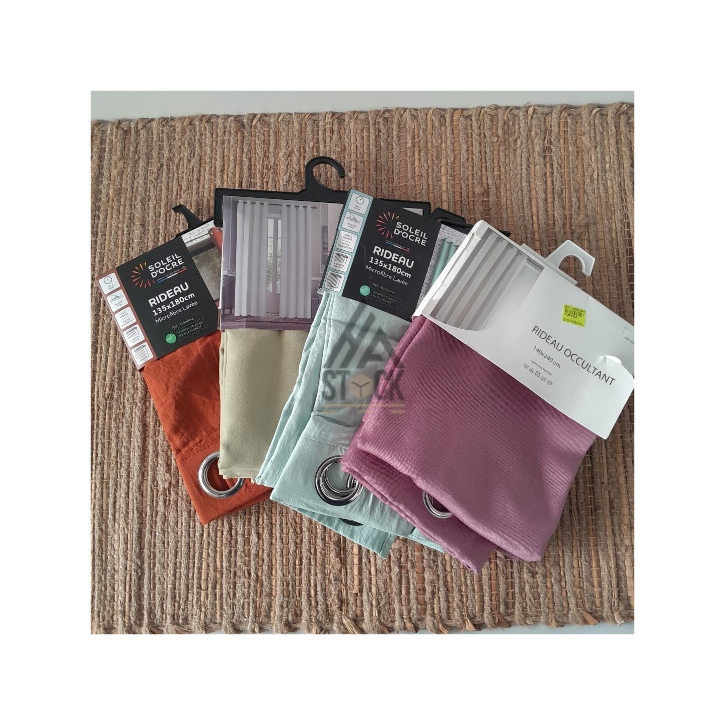 Rideaux - 25 pièces