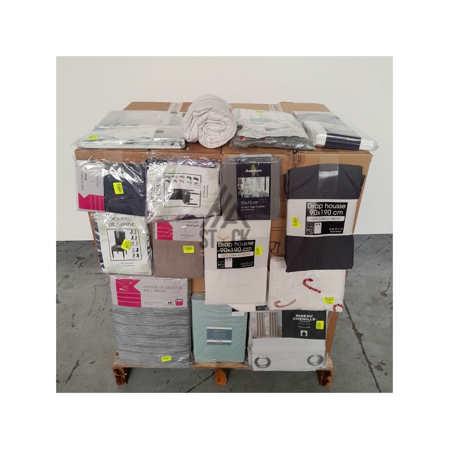 LINGE DE MAISON - 90 pièces