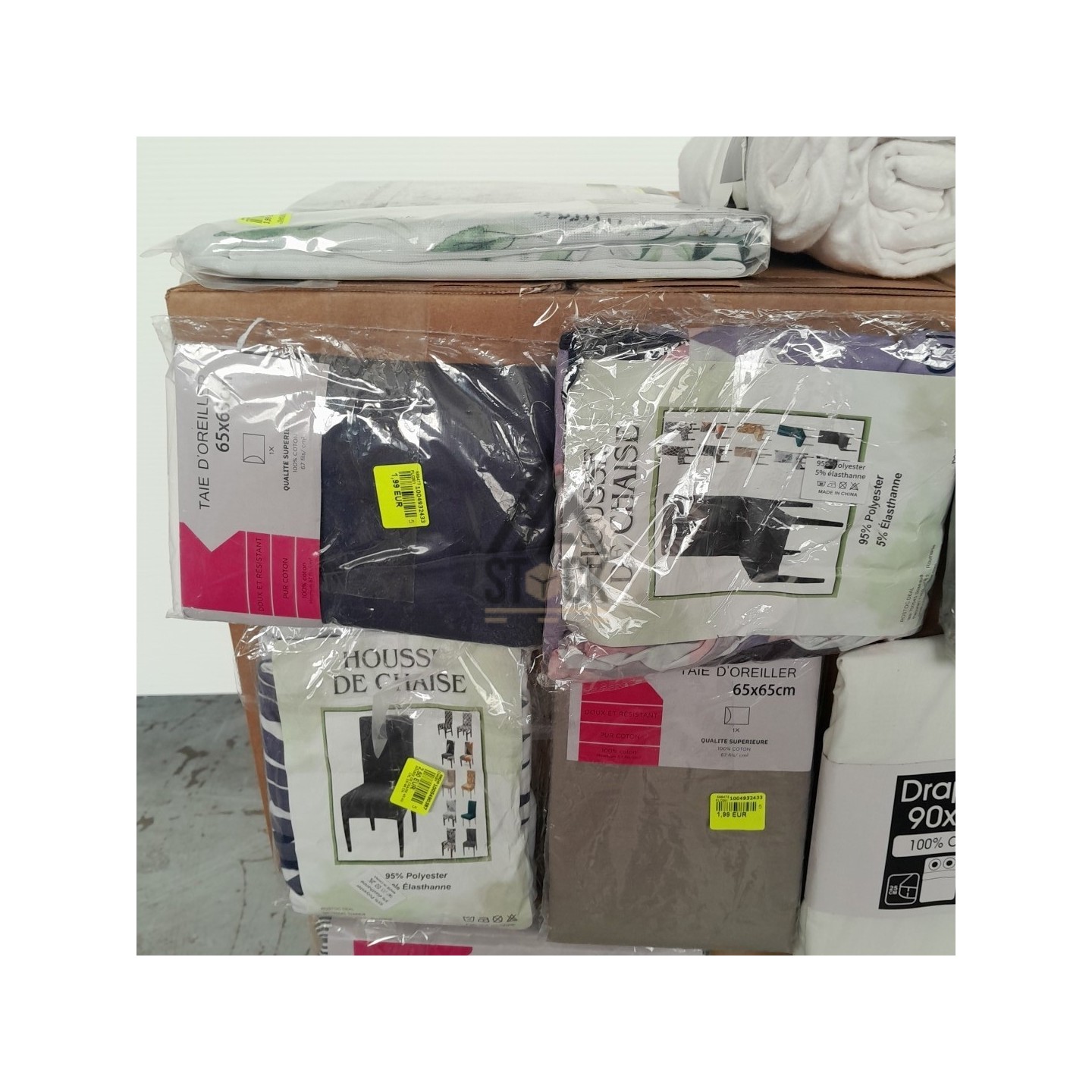 LINGE DE MAISON - 90 pièces