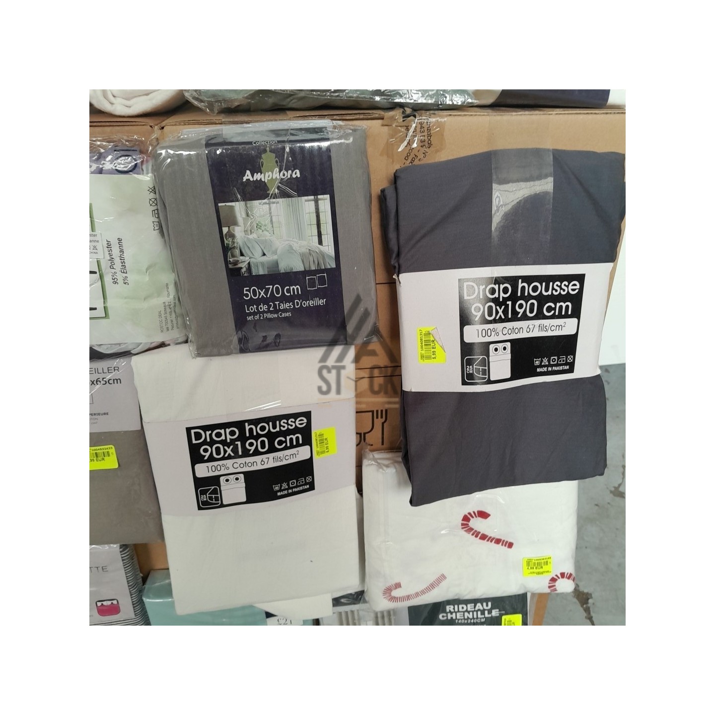 LINGE DE MAISON - 90 pièces