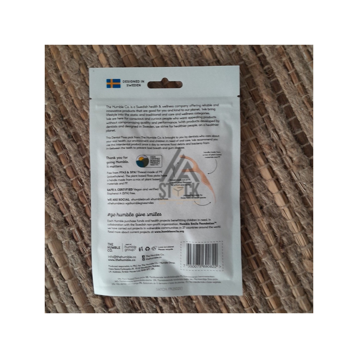 Cure-dent à fil dentaire - 90 paquets