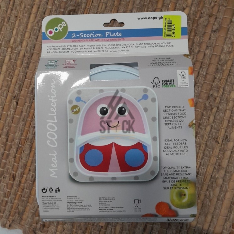 Assiette enfant - OOP2 - 24 pièces