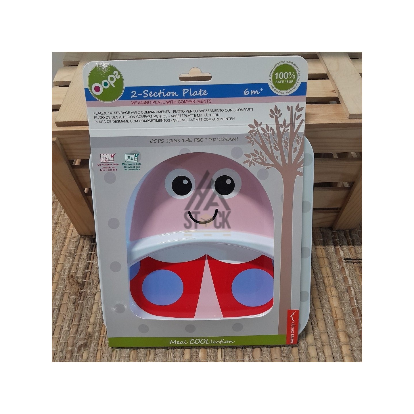 Assiette enfant - OOP2 - 24 pièces