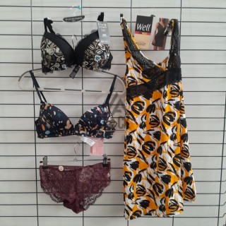 SOUS VETEMENTS DE MARQUE - 50 pièces