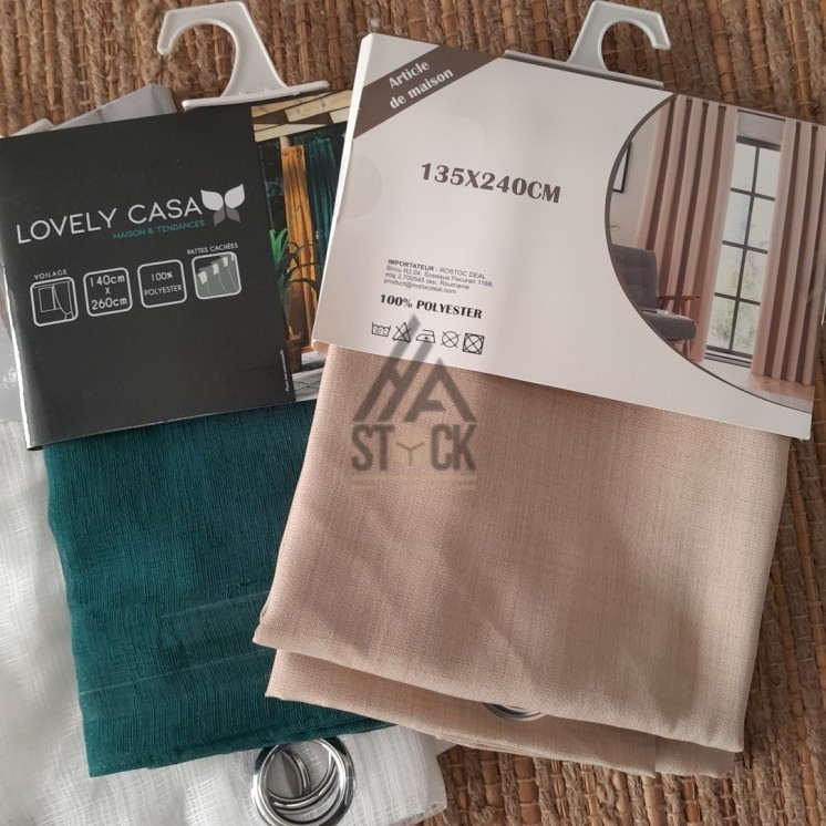 Rideaux - 25 pièces