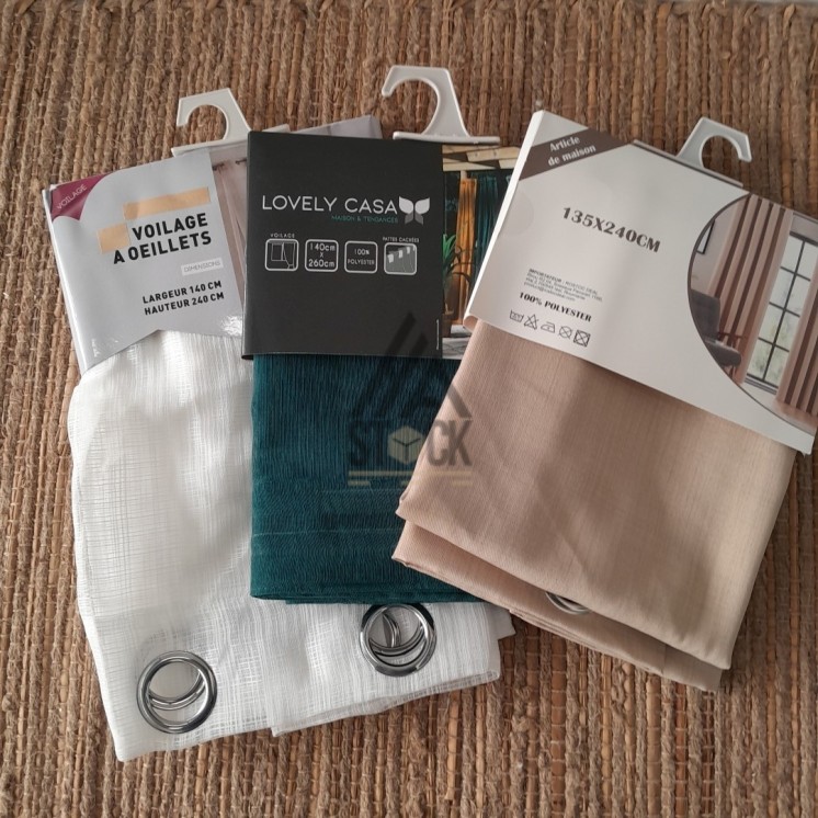 Rideaux - 25 pièces