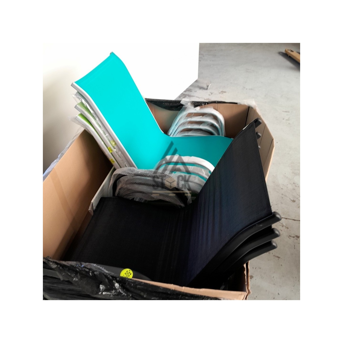 Chaise d'extérieur - 7 pièces