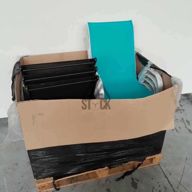 Chaise d'extérieur - 7 pièces