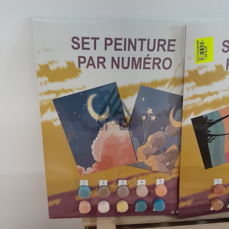 Peinture par numéro - 60 pièces