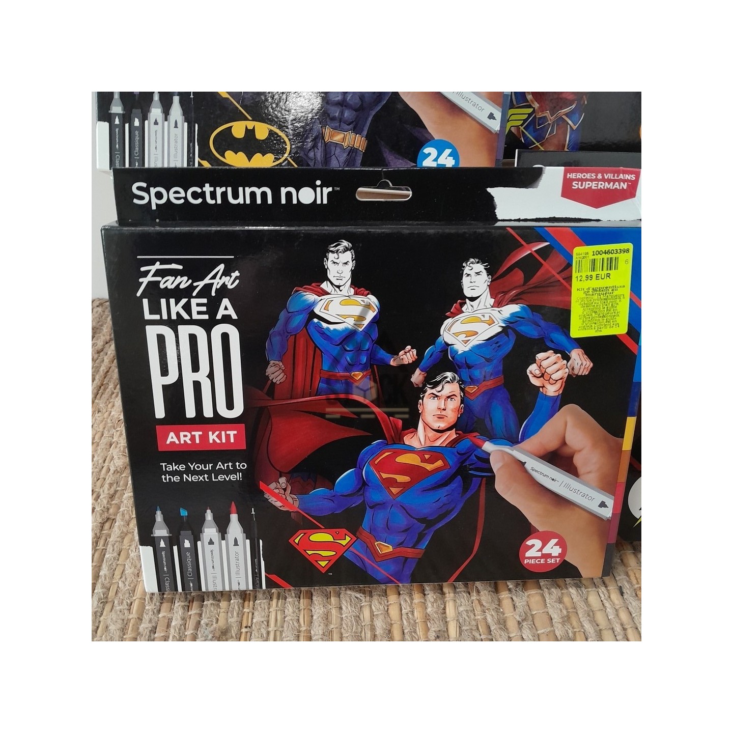 Kit d'apprentissage dessin - MARVEL - 10 pièces