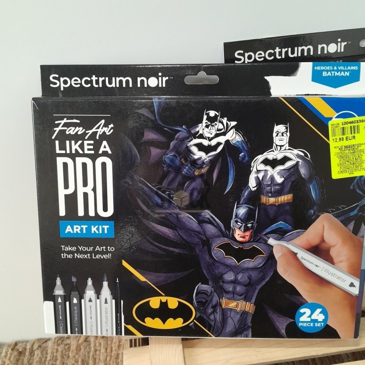 Kit d'apprentissage dessin - MARVEL - 10 pièces