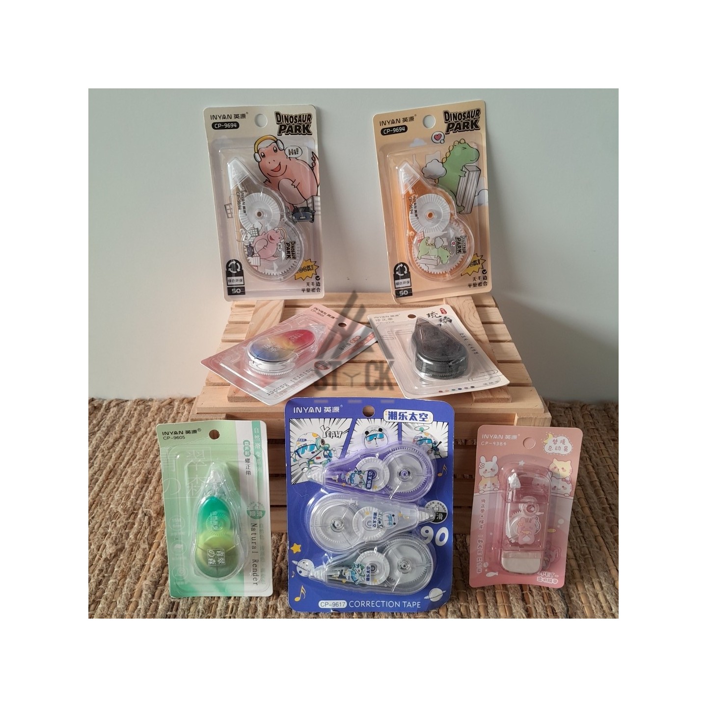 Ruban correcteur - 125 pièces