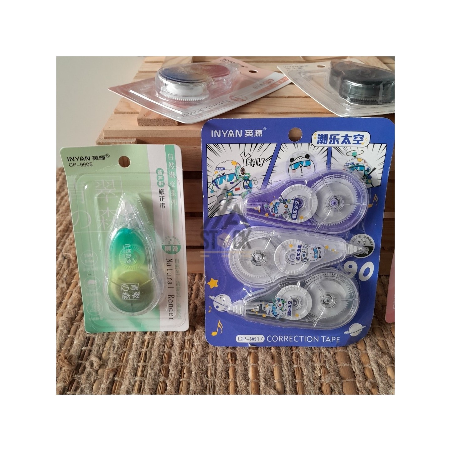 Ruban correcteur - 125 pièces