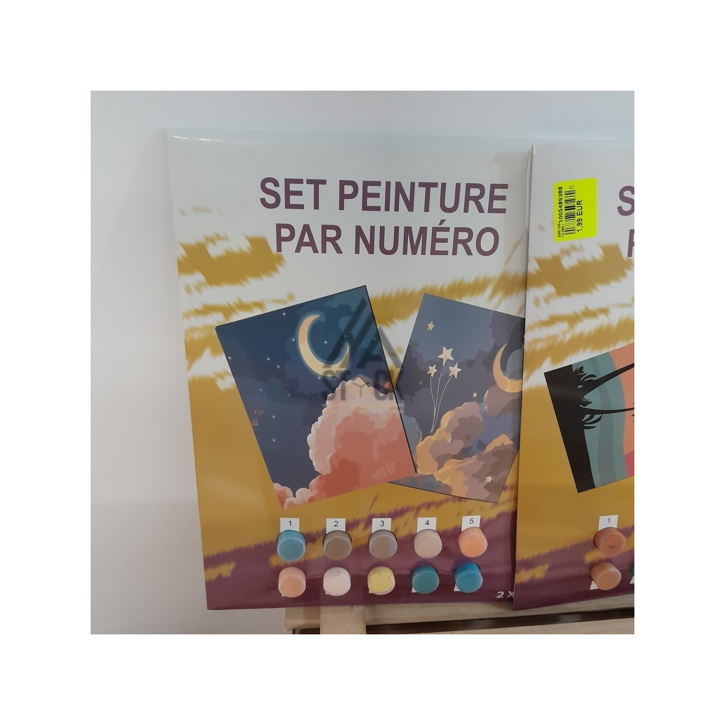 Peinture par numéro - 60 pièces