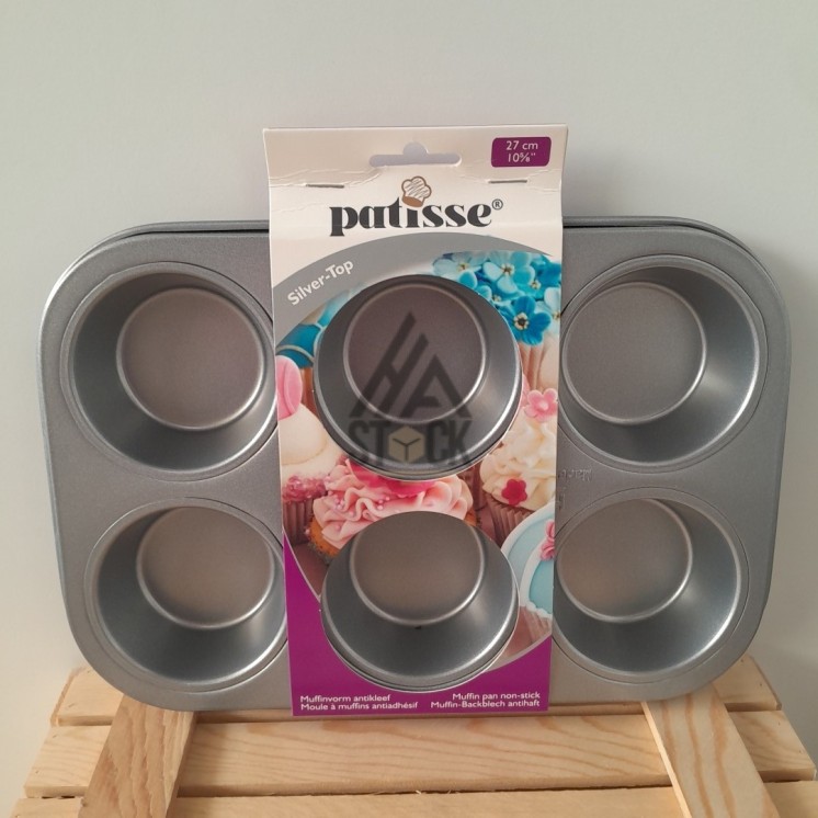 Moule a muffins antiadhésif - 20 pièces