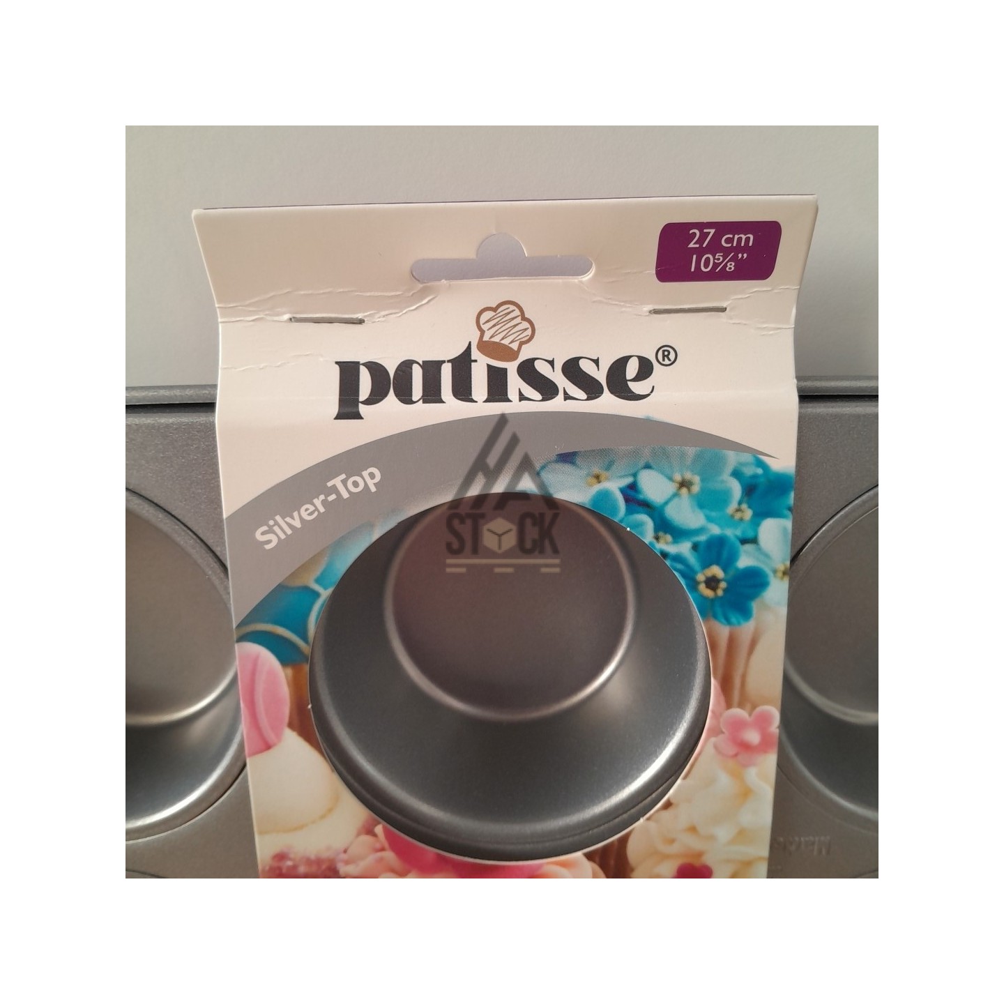 Moule a muffins antiadhésif - 20 pièces