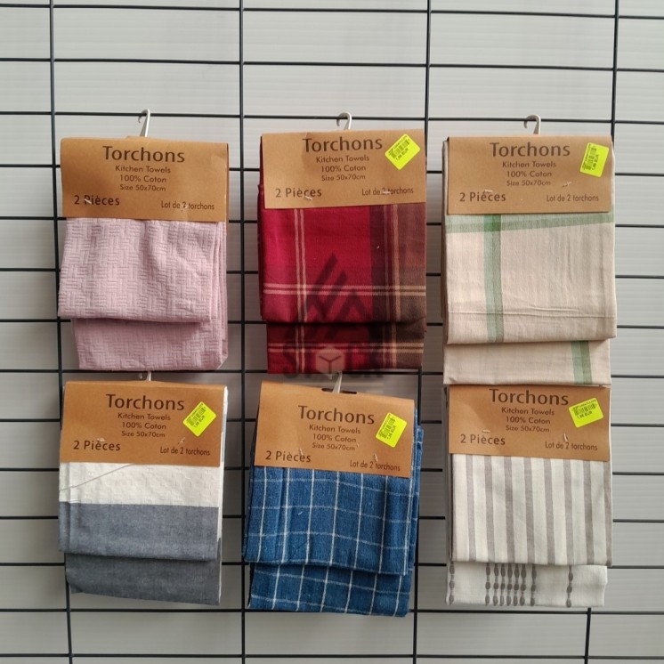 Torchons - 65 paquets