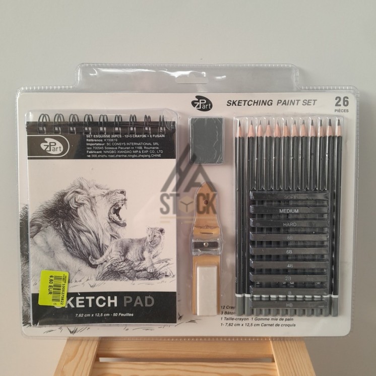 Coffret dessin - 15 pièces