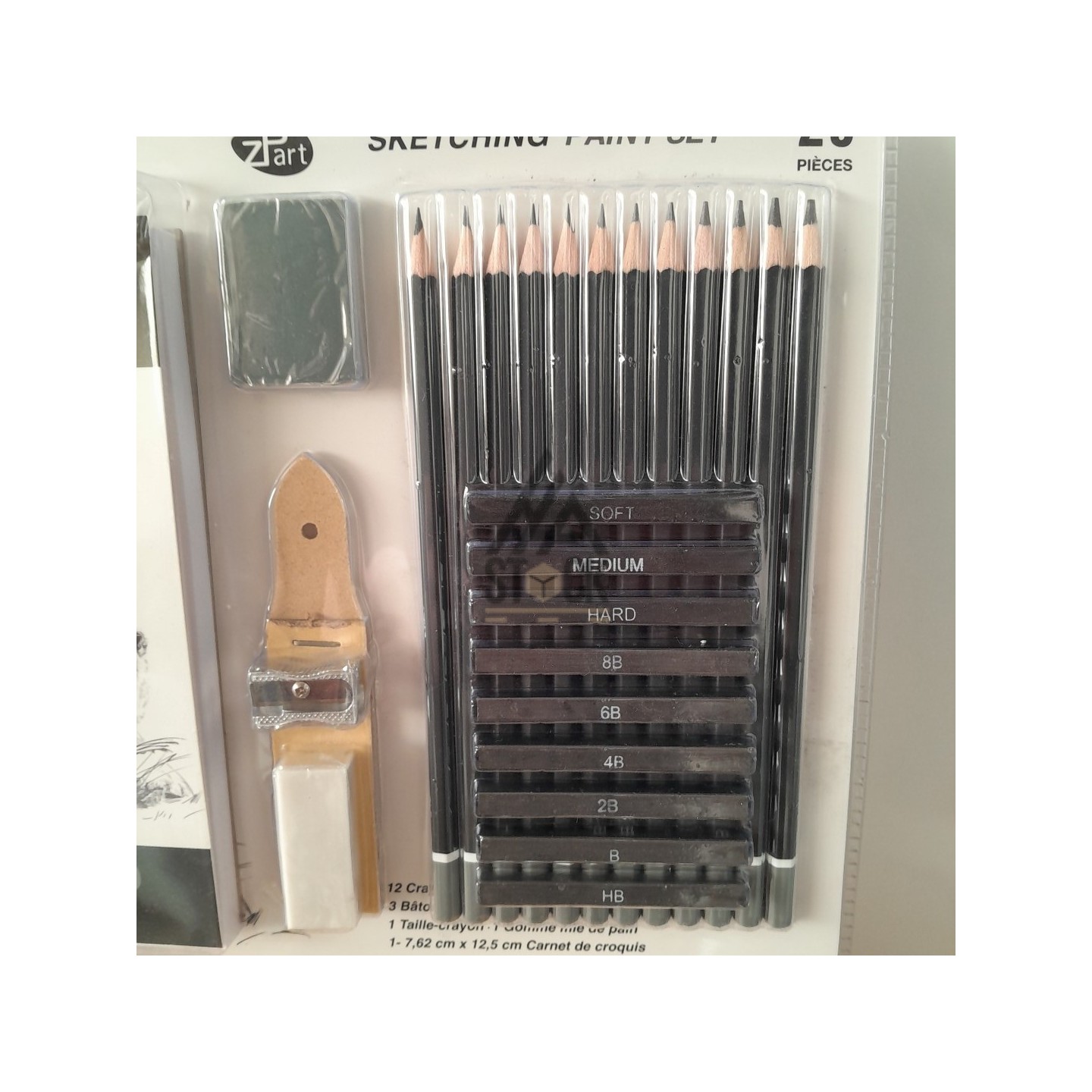 Coffret dessin - 15 pièces