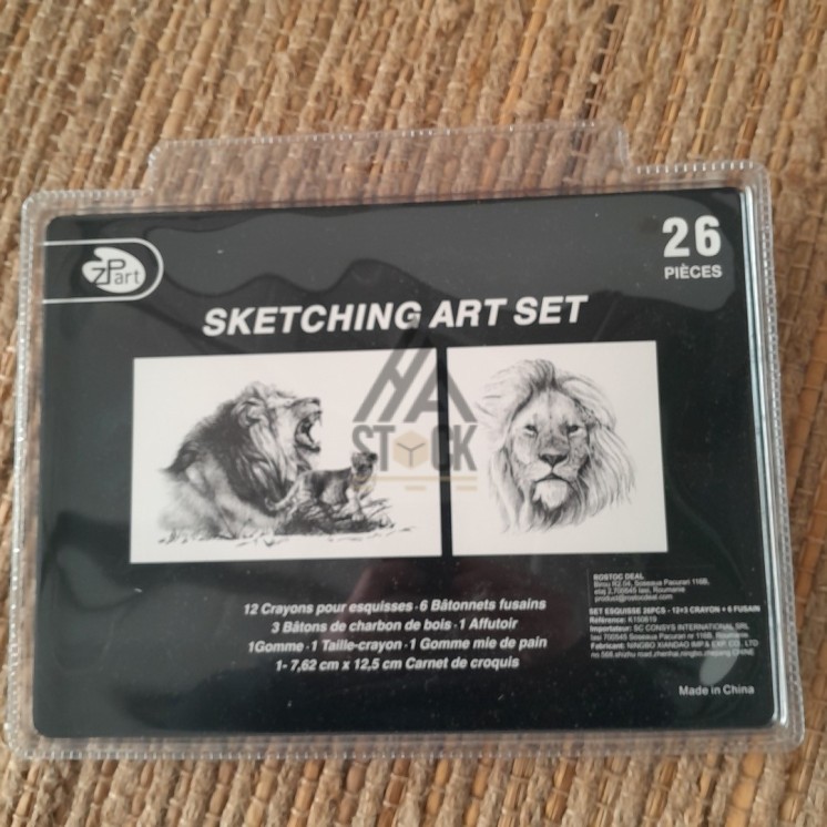 Coffret dessin - 15 pièces