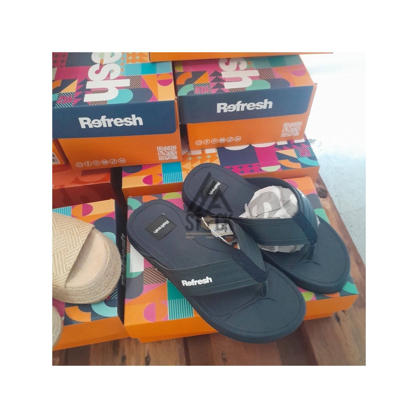 CHAUSSURE ÉTÉ en boite - REFRESH - 12 paires