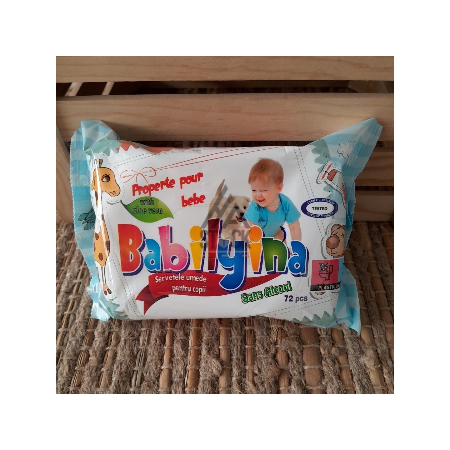 Couche + lingette BEBE  - 70 paquets