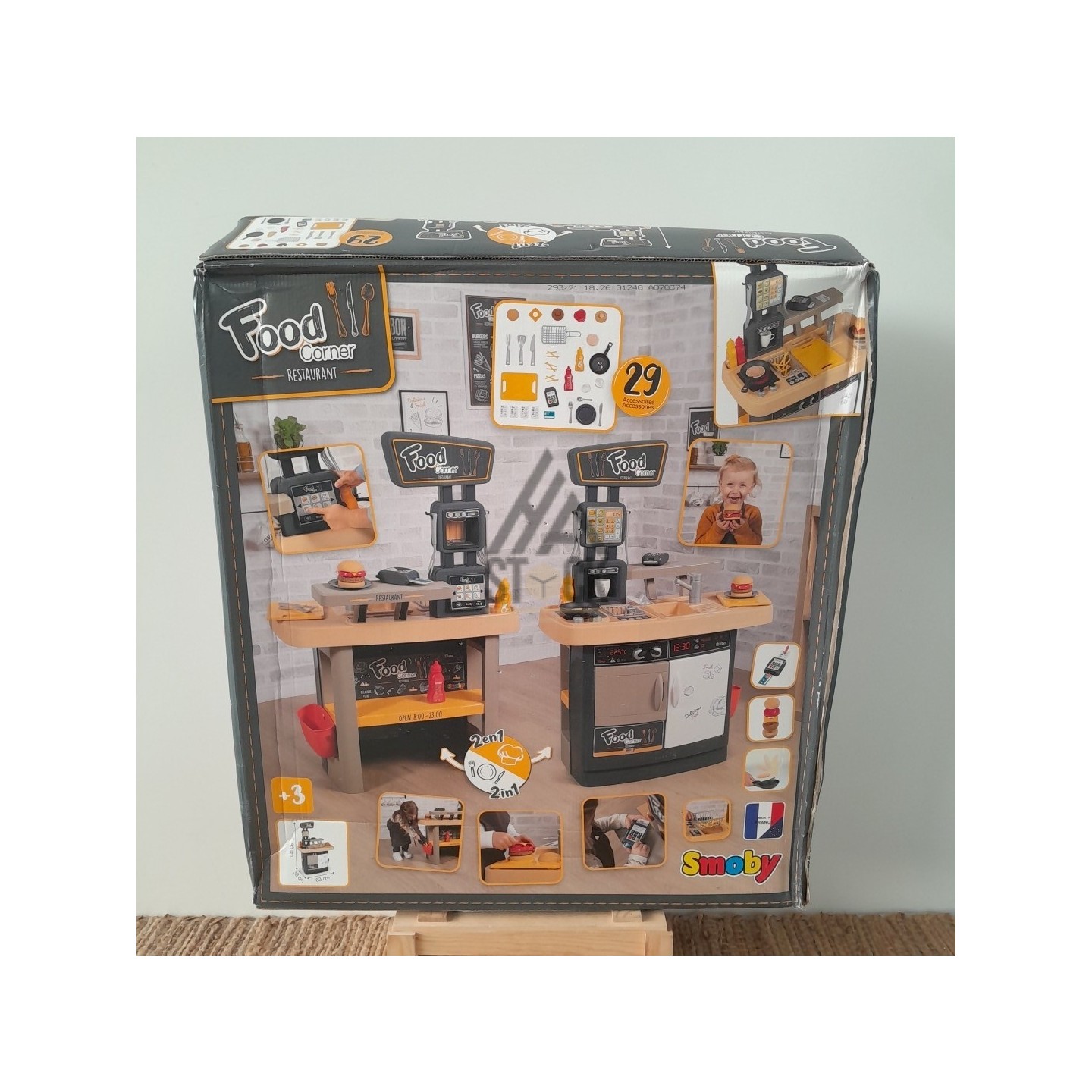 FOOD CORNER RESTAURANT - SMOBY - 6 pièces